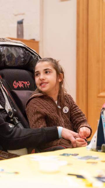 disabled access day child in wheelchair activity