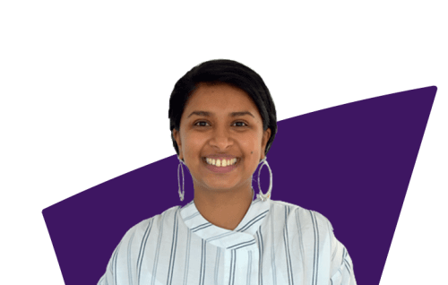 Anupama is a young Asian woman with dark hair